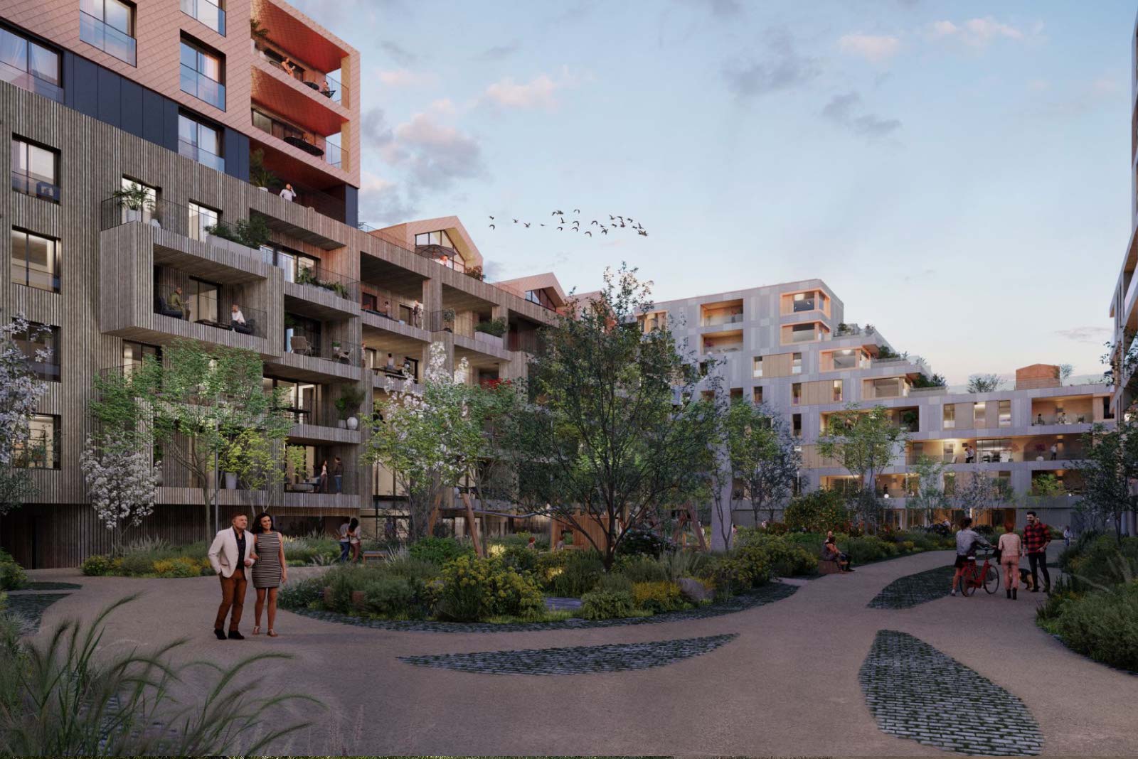 Rout Lëns : Le nouveau quartier durable, innovant et résilient à Esch-sur-Alzette